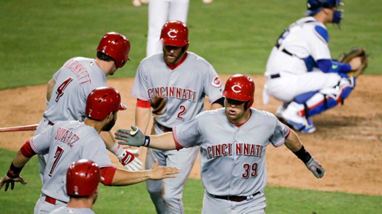 Seager gets walk-off double in Dodgers' 5-4 win over Reds (Jun 10, 2017)